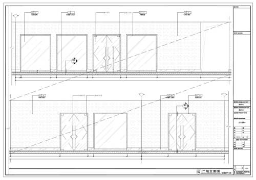 商場深化設(shè)計(jì)施工圖二層立面圖02