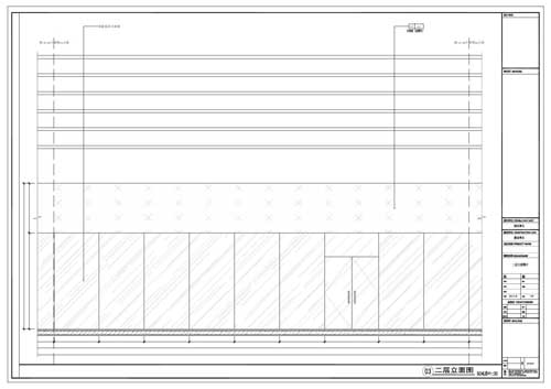 商場深化設(shè)計(jì)施工圖二層立面圖03