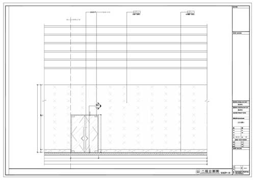 商場深化設(shè)計(jì)施工圖二層立面圖03