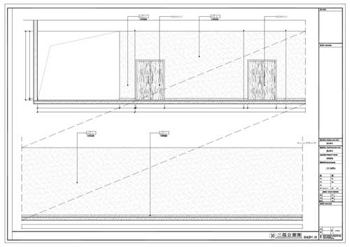 商場深化設(shè)計(jì)施工圖二層立面圖30