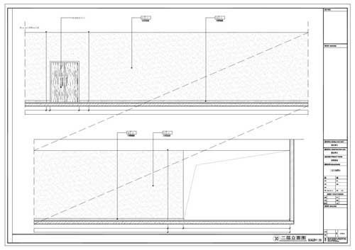 商場深化設(shè)計(jì)施工圖二層立面圖30